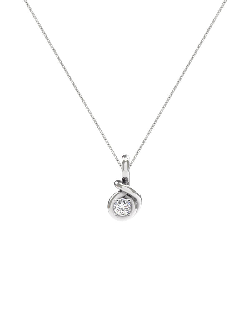 Pendentif Isor blanc