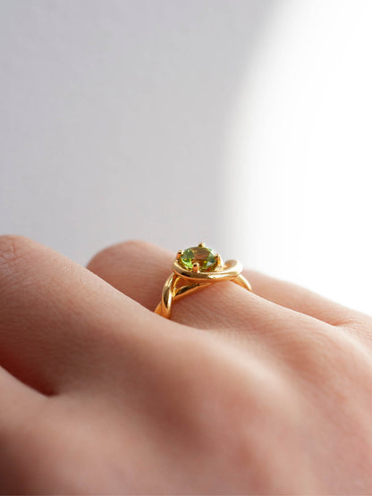 Bague Elia Verte