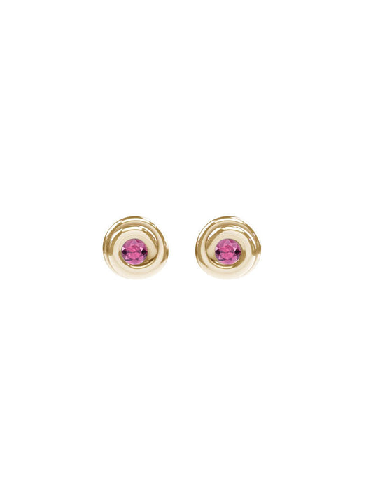 Boucles d'oreilles Mimo roses