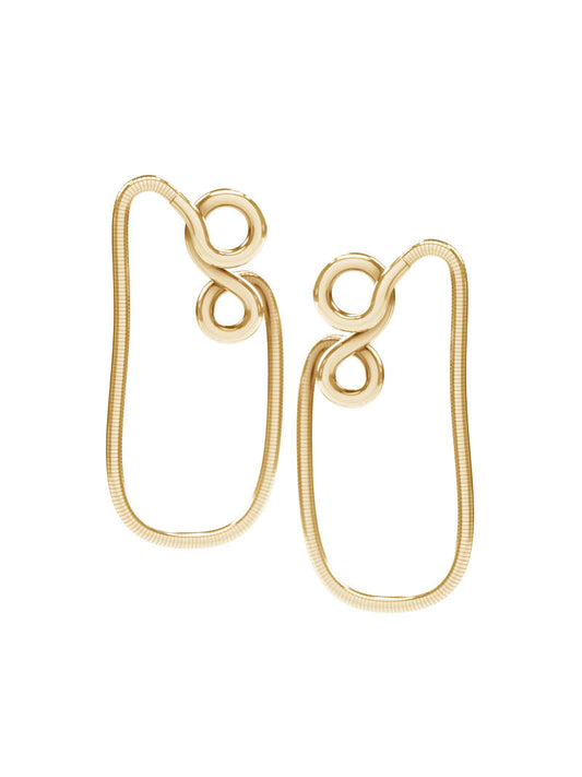 Les boucles d'oreilles Olé